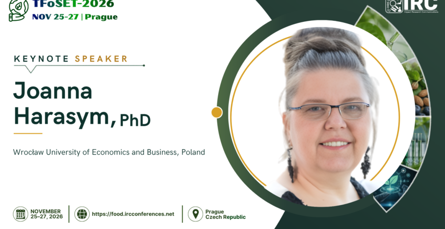 Prof. Joanna Harasym, PhD, Eng. as a Keynote Speaker