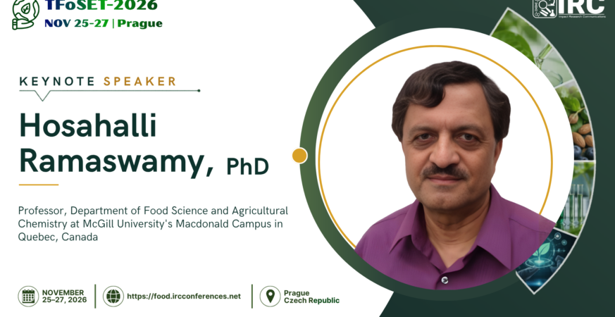Prof. Hosahalli Ramaswamy Keynote Speaker