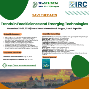 Trends in Food Science and Emerging Technologies Announcement
