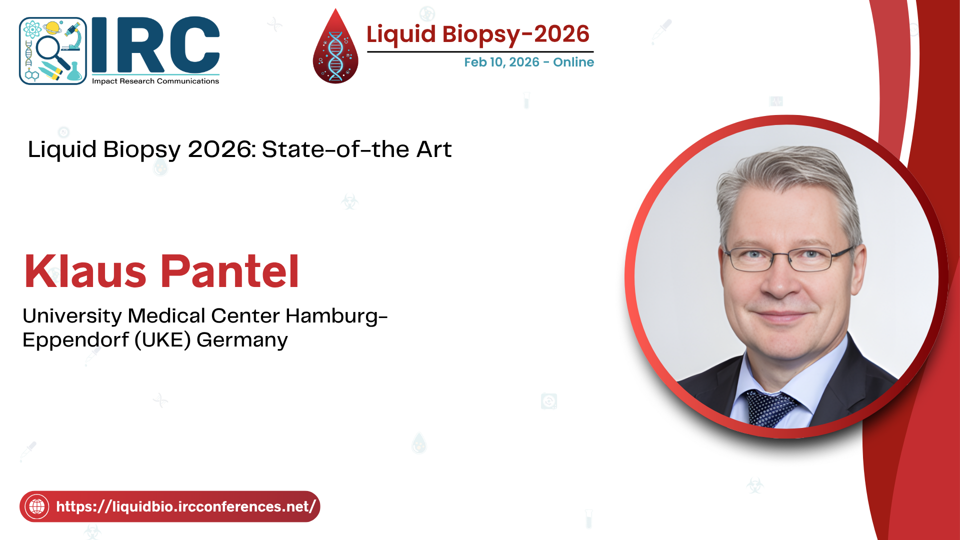 Dr. Klaus Pantel, MD