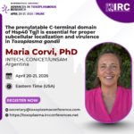 Clare Harding, PhD | Toxoplasma | Speaker Announcement