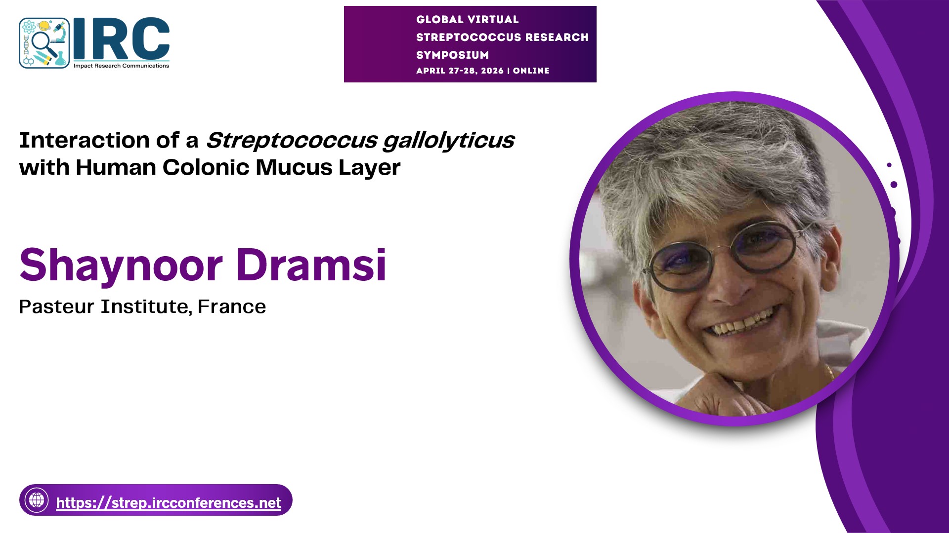 Shaynoor Dramsi, PhD