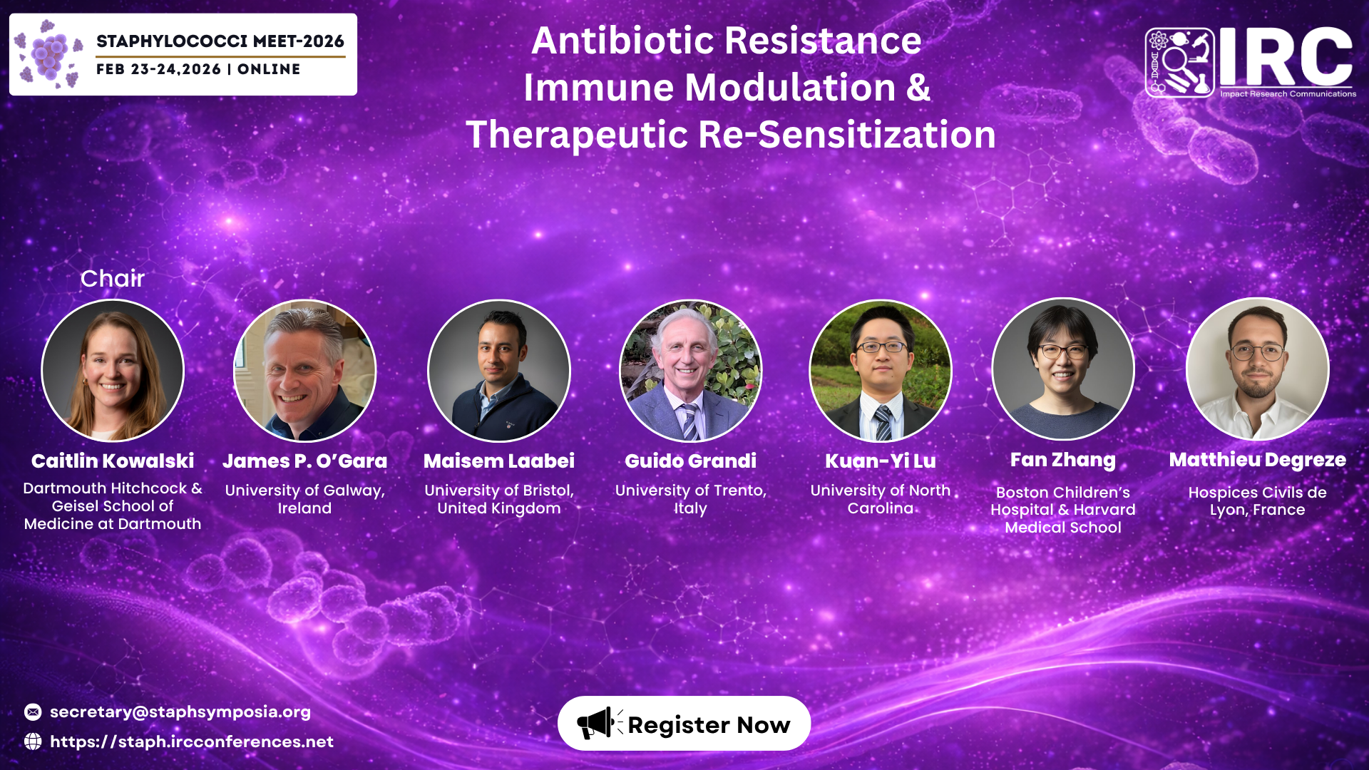 Antibiotic Resistance, Immune Modulation & Therapeutic Re-Sensitization