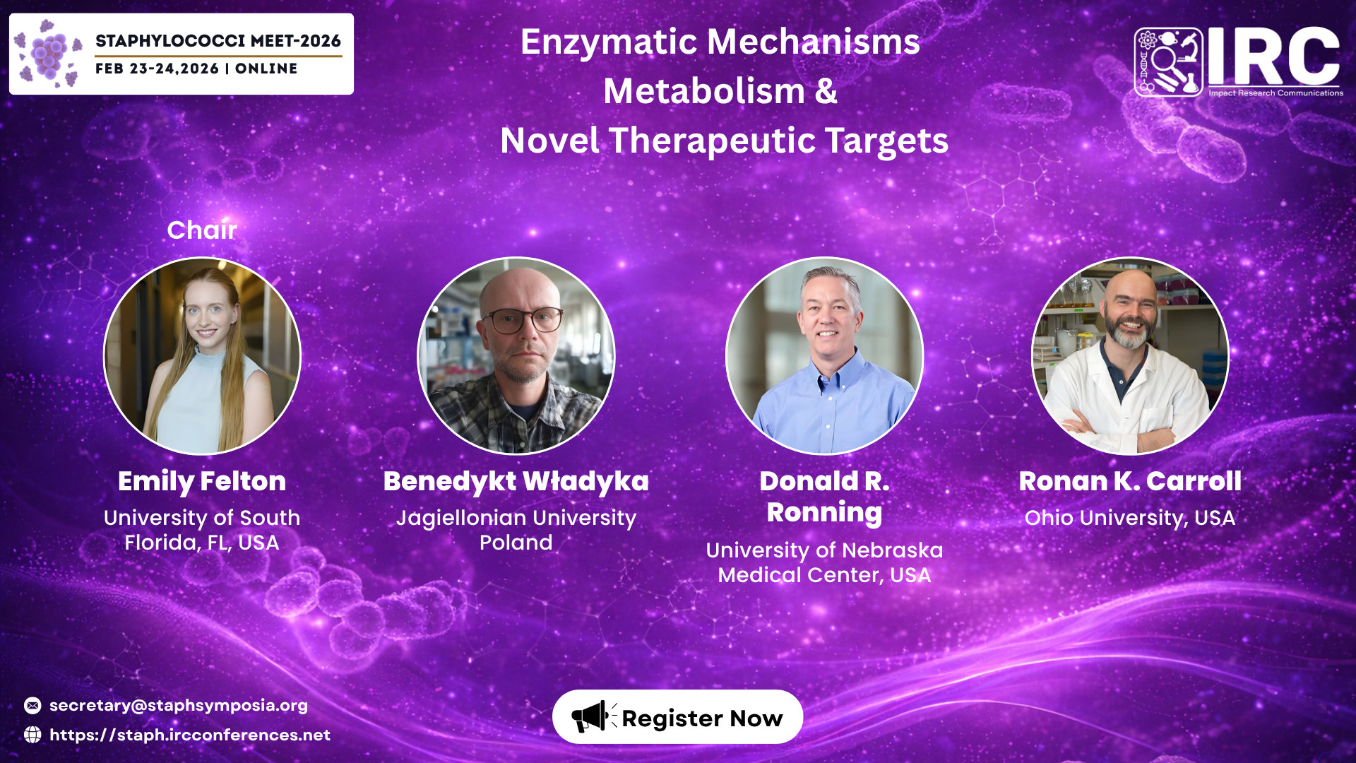 Enzymatic Mechanisms, Metabolism & Novel Therapeutic Targets